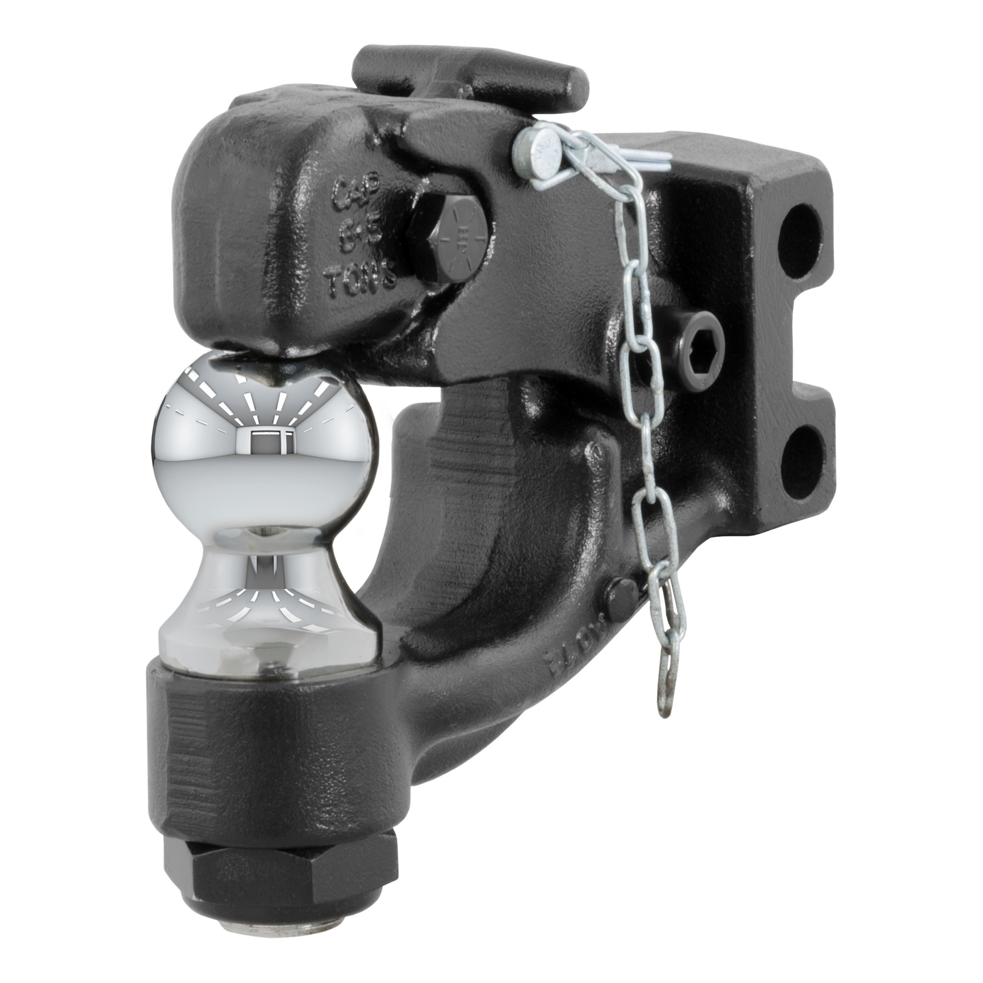 Curt Manufacturing, Replacement Channel Mount Ball Pintle Hitch 2in. Ball, Model# 45919